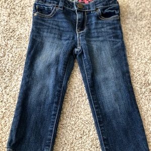 Gap girls mini skinny jeans size 2T
